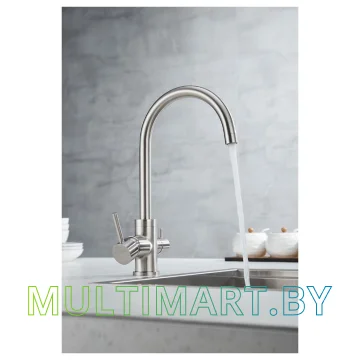 Смеситель Paulmark Essen Es213211-NI (никель) картинка 3